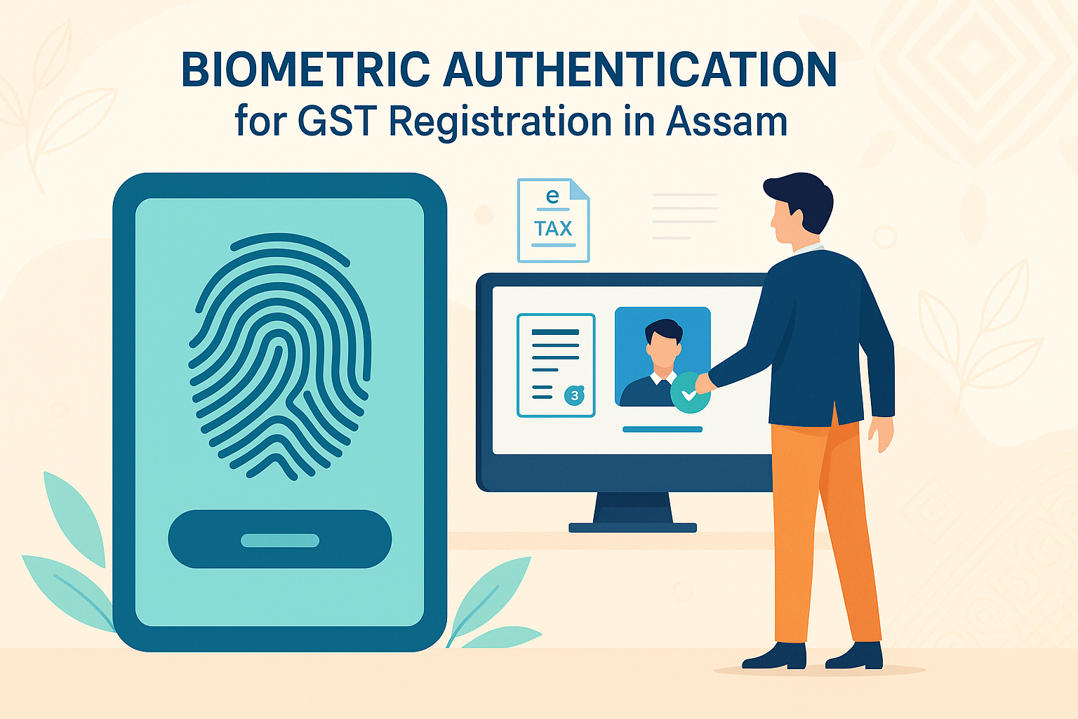 Biometric Authentication GST Registration in Assam
