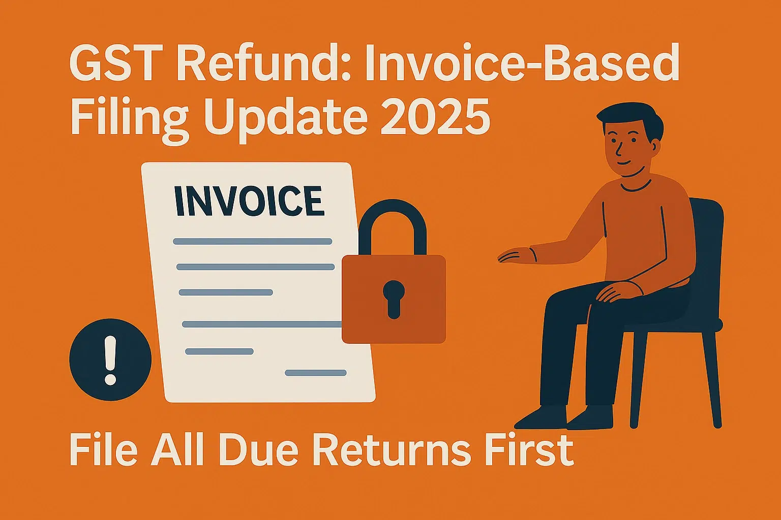 GST Refund Filing Process Update New Invoice-Based Process 2025