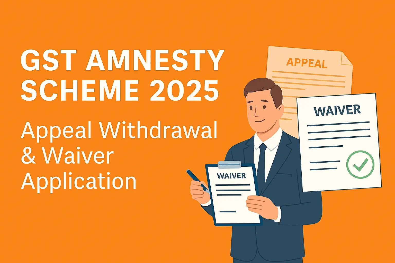 gst amnesty scheme 2025 gst appeal withdrawal